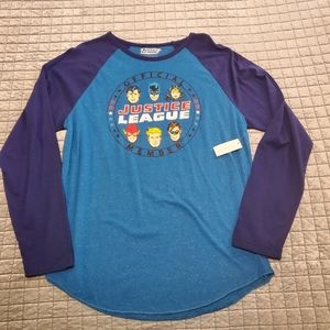 JUSTICE LEAGUE long sleeve shirt